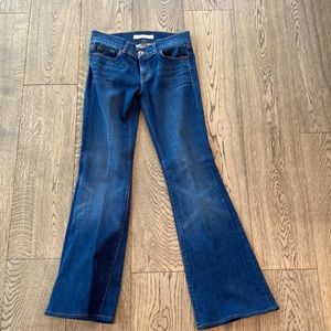 J Brand Blue Flare & Wide Leg Jeans
